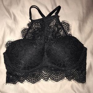 PINK Victoria’s Secret Eyelet Push-up bralette